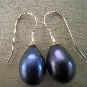 Fresh water pearl drop earrings